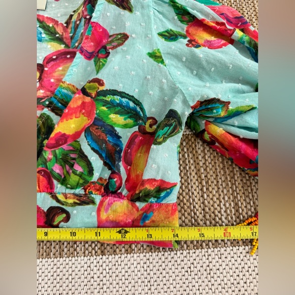 Farm Rio Crop Top Size Small - Picture 4 of 8